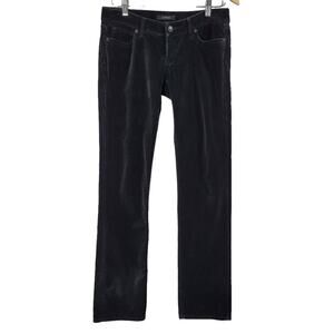Women's Black Velvet Pants